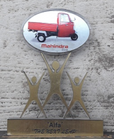 'ALFA' Award from Mahindra